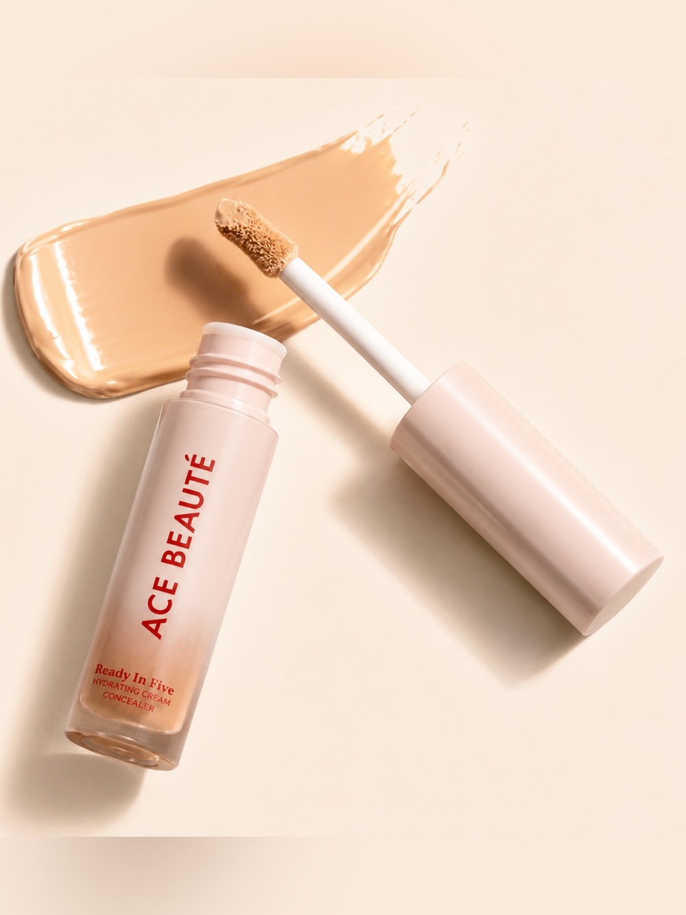 Ace Beauté Hydrating Cream Concealer - Light Beige